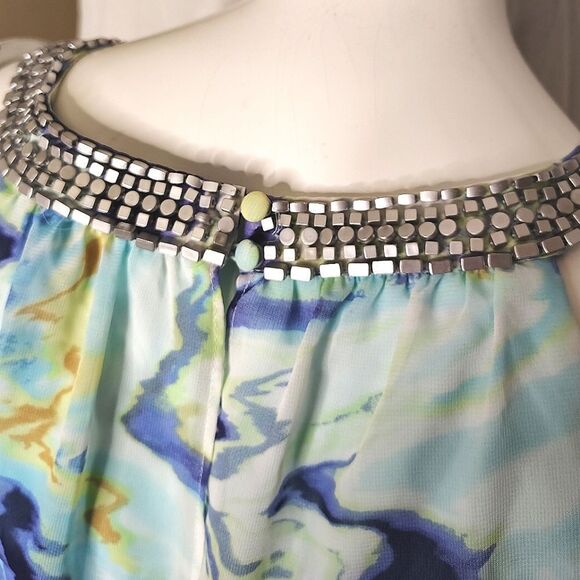 Vince Camuto Long Formal Dress Sz 4 Wedding Party - Picture 11 of 16